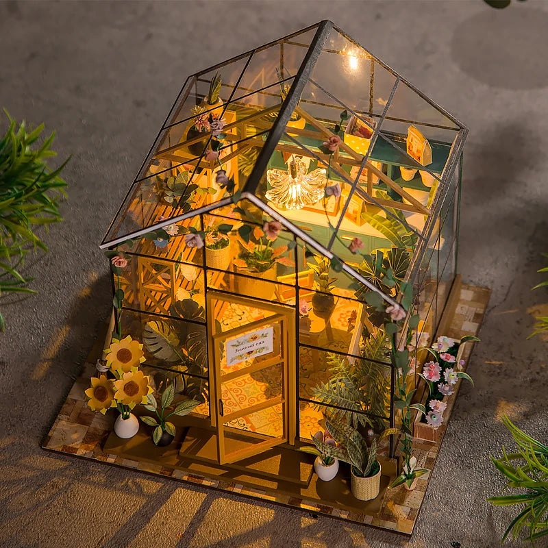 NoeluxeTM DIY Flower Dollhouse Kit