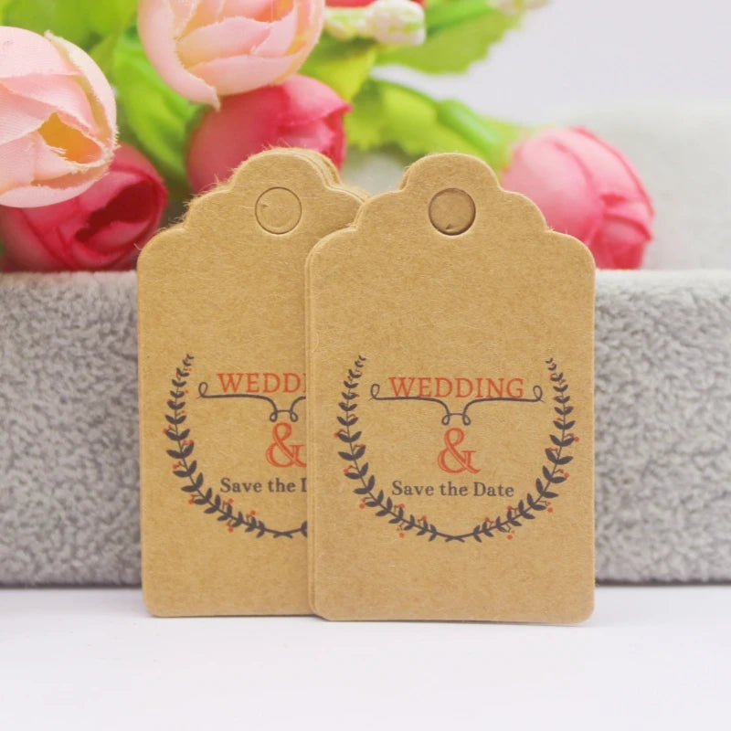 100pcs Label Tags with Strings