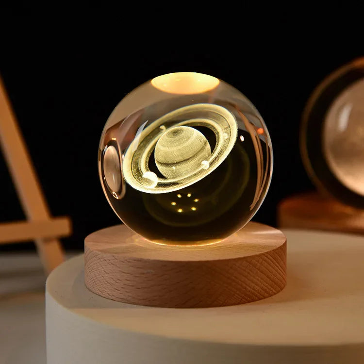 NoeluxeTM Moon Crystal Ball LED Night Light