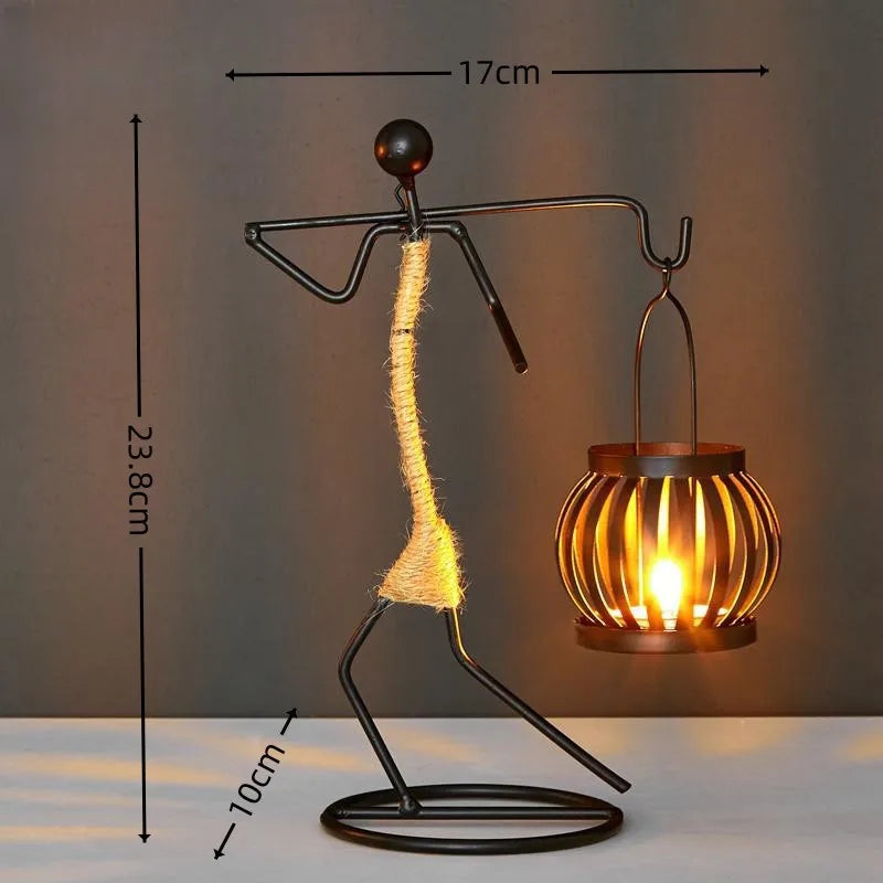 Nordic Metal Candlestick