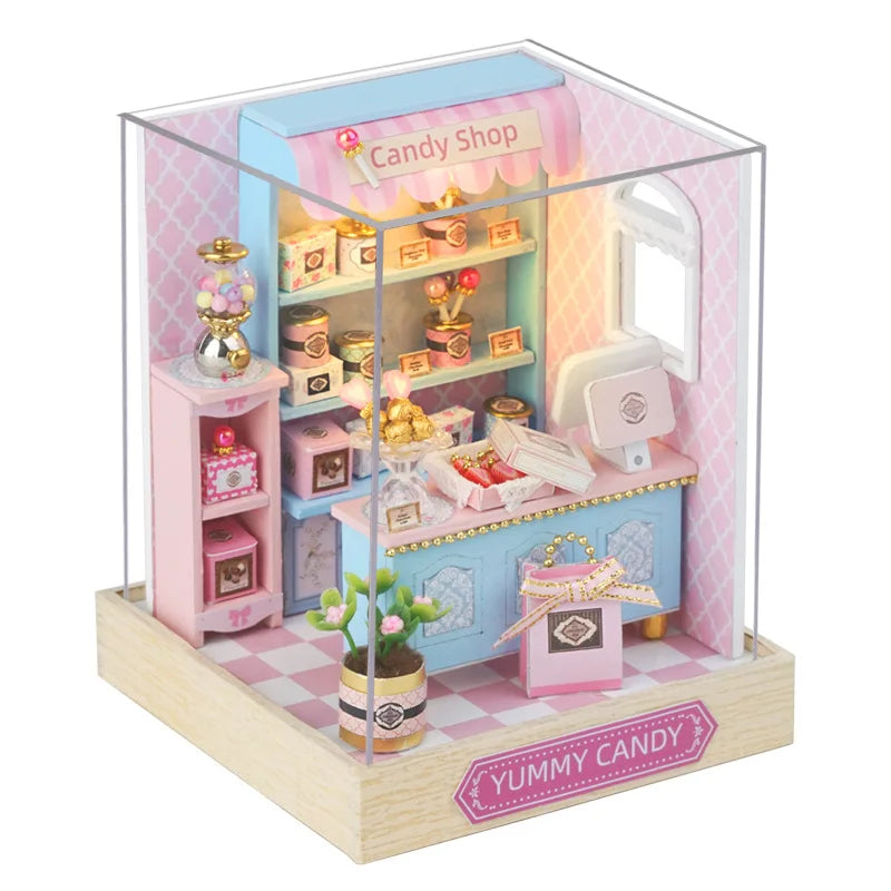 NoeluxeTM DIY Moon Magic Dollhouse Kit