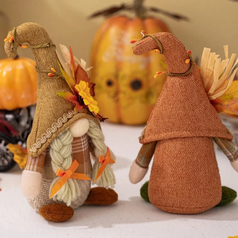 Harvest Maple Leaf & Sunflower Doll