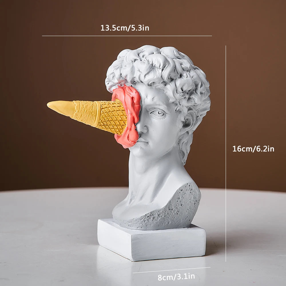 Ice Cream David Statue