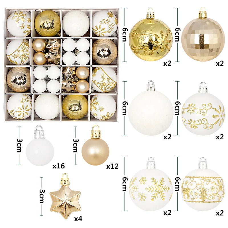 Christmas Ball Ornament Set