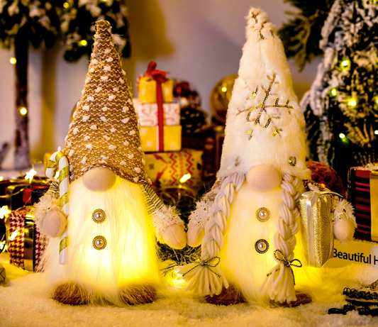 Glowing Christmas Gnome