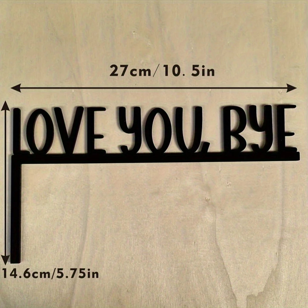 Modern Metal Door Sign