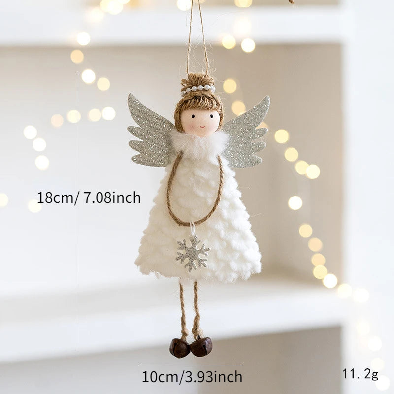 Christmas Mouse Ballet Angel Pendant