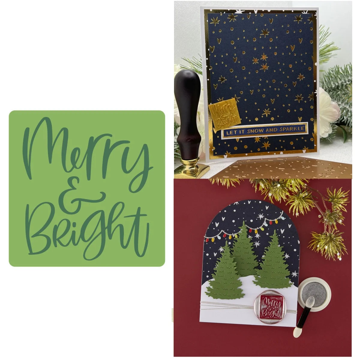 Christmas 2025 Window Wonderland Cutting Dies & Stamps Set