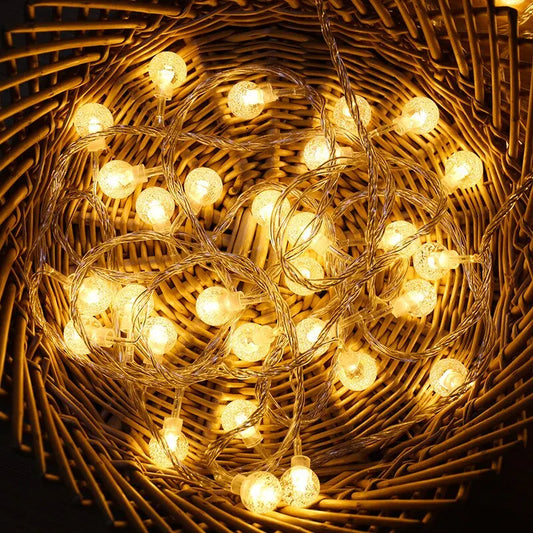 3M LED Crystal Ball String Lights