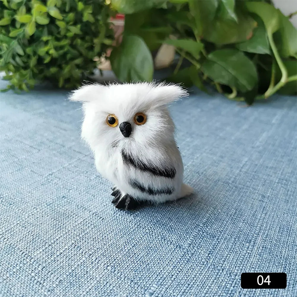 Simulation Owl Plush Ornament