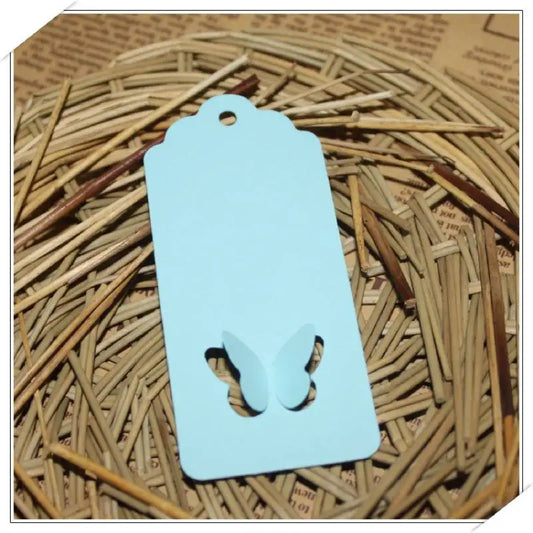 100pcs Wavy Kraft Paper Gift Tags
