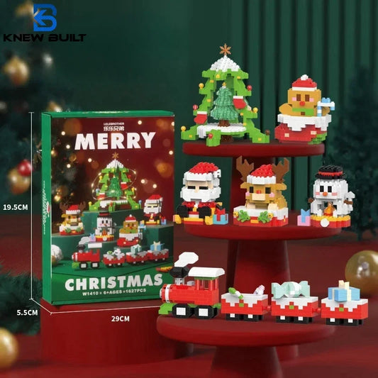 Christmas Micro Mini Building Blocks Toys