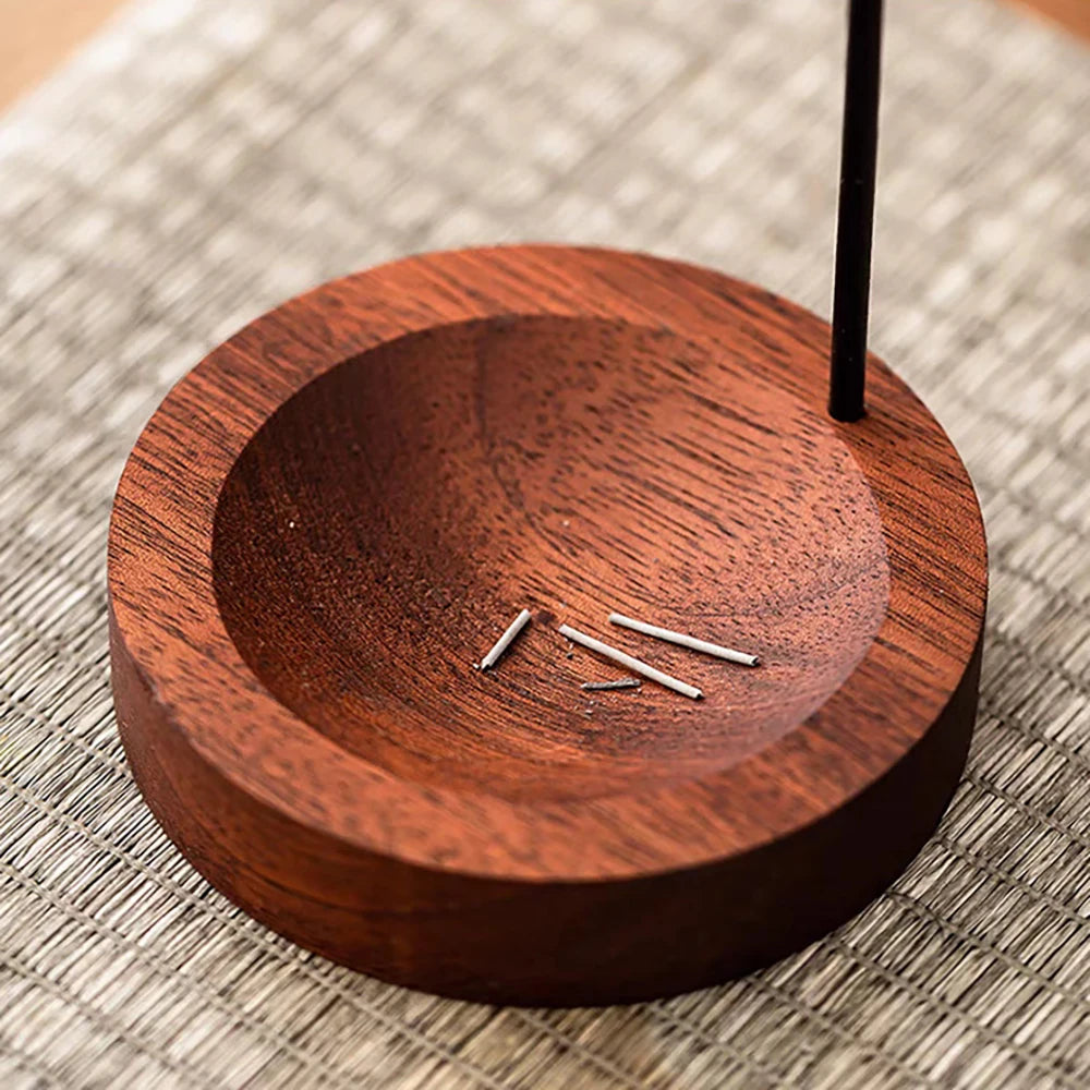 Creative Upside Down Wooden Incense Burner