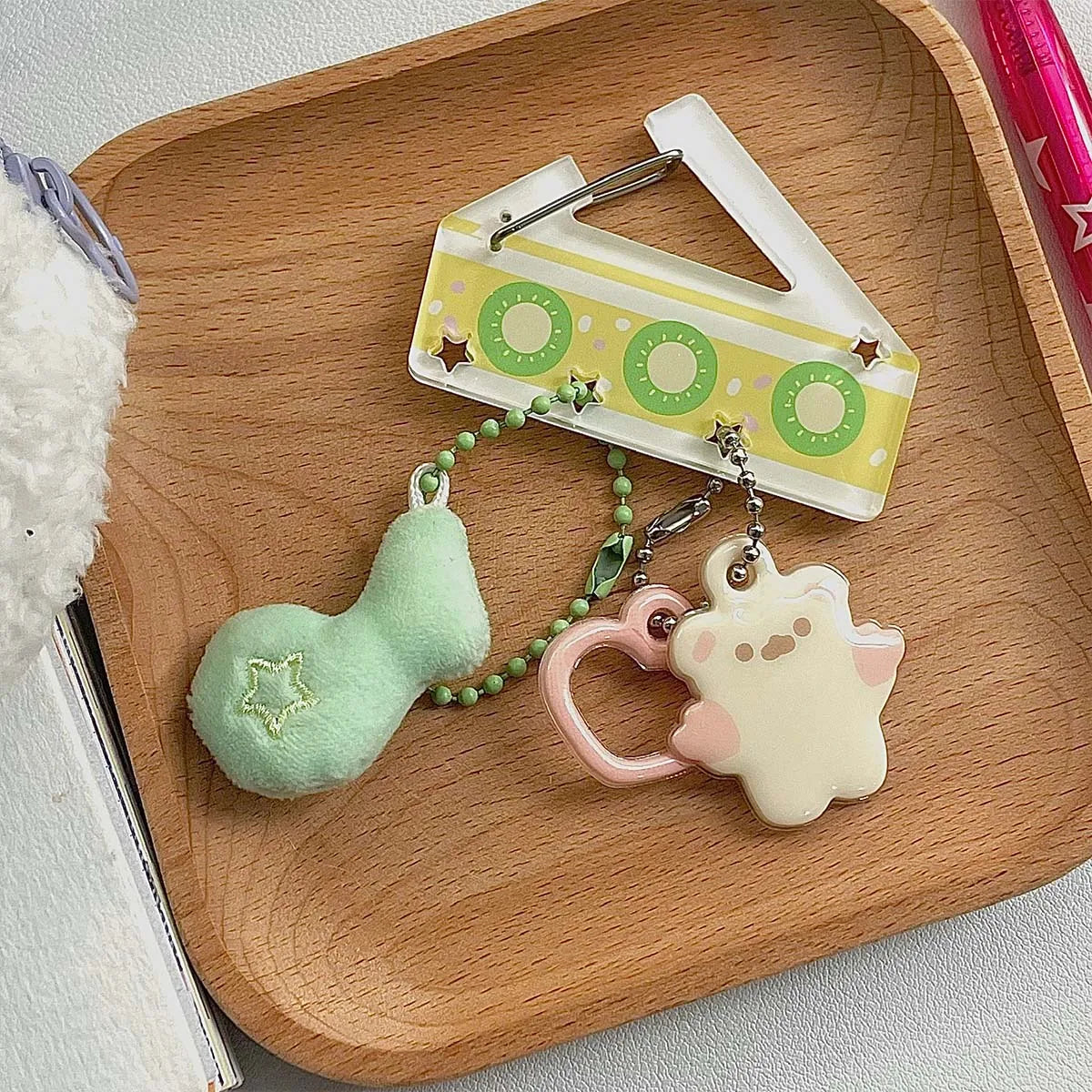 WAKAWAKA Acrylic Charm Keychain