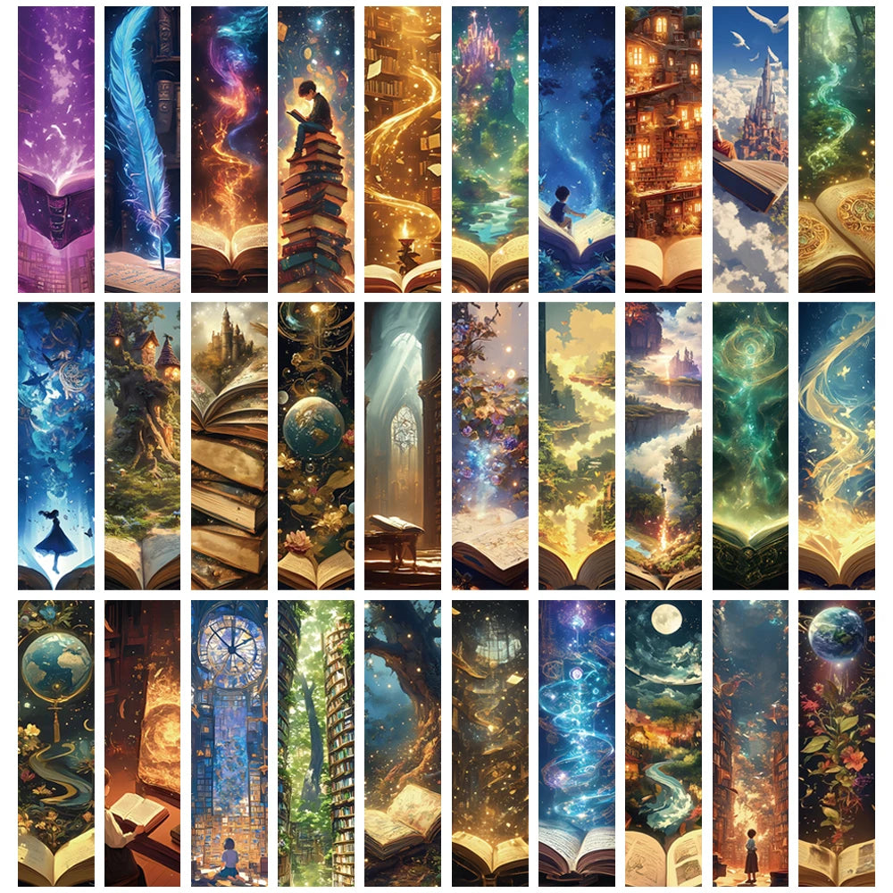 Fantasy Animal Reading Bookmarks