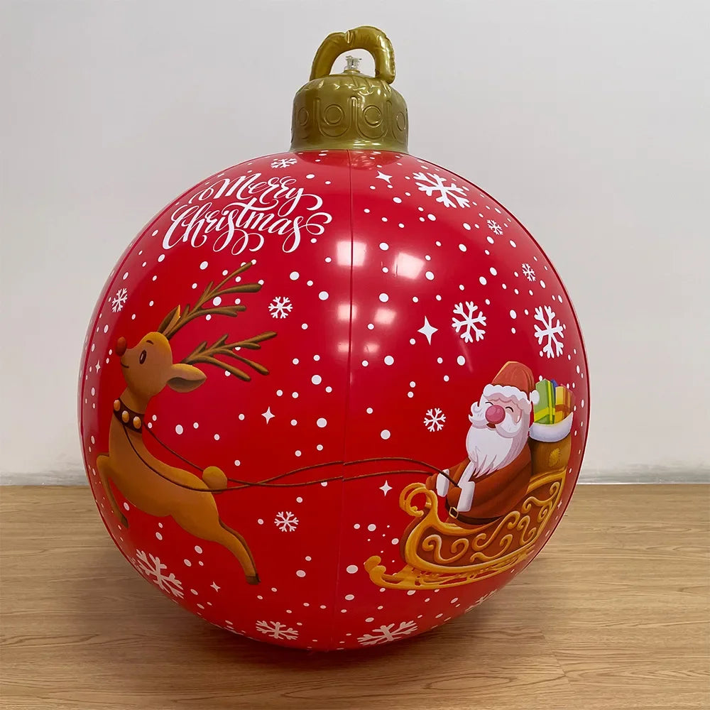 Outdoor Inflatable Christmas Ball Ornament (60cm)