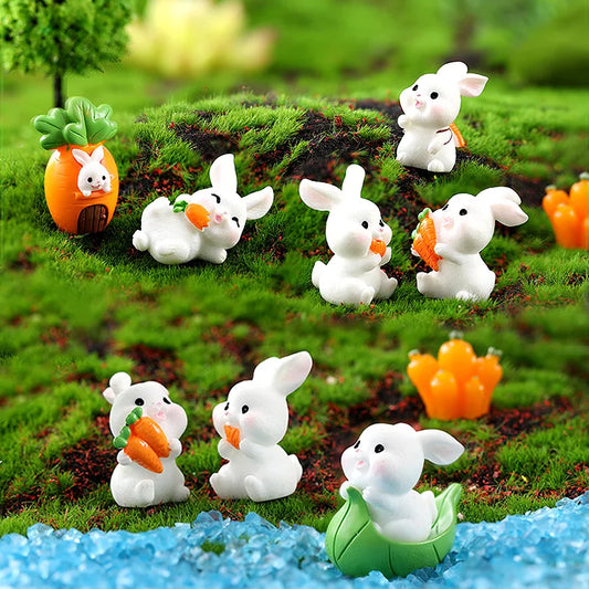 Christmas & Easter Rabbit Figurine