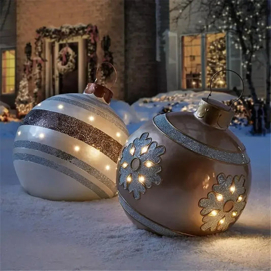 Outdoor Inflatable Christmas Ball Ornament (60cm)