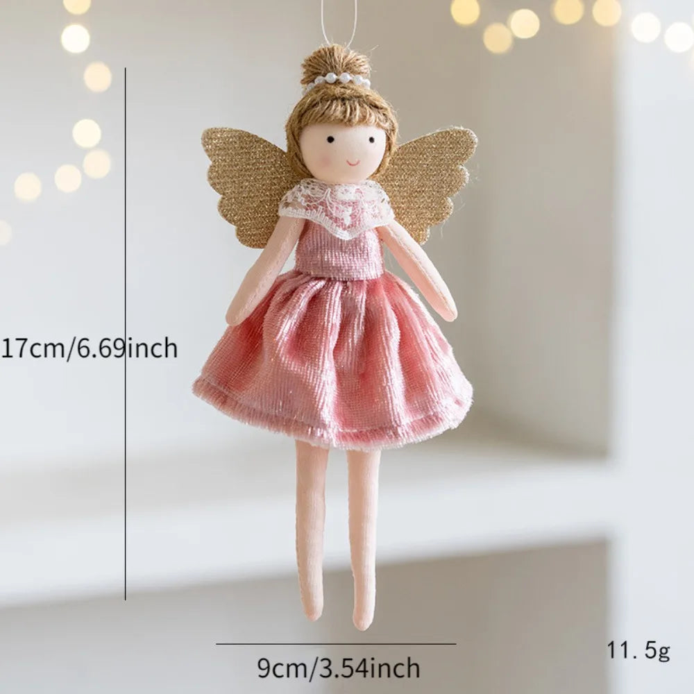 Christmas Mouse Ballet Angel Pendant