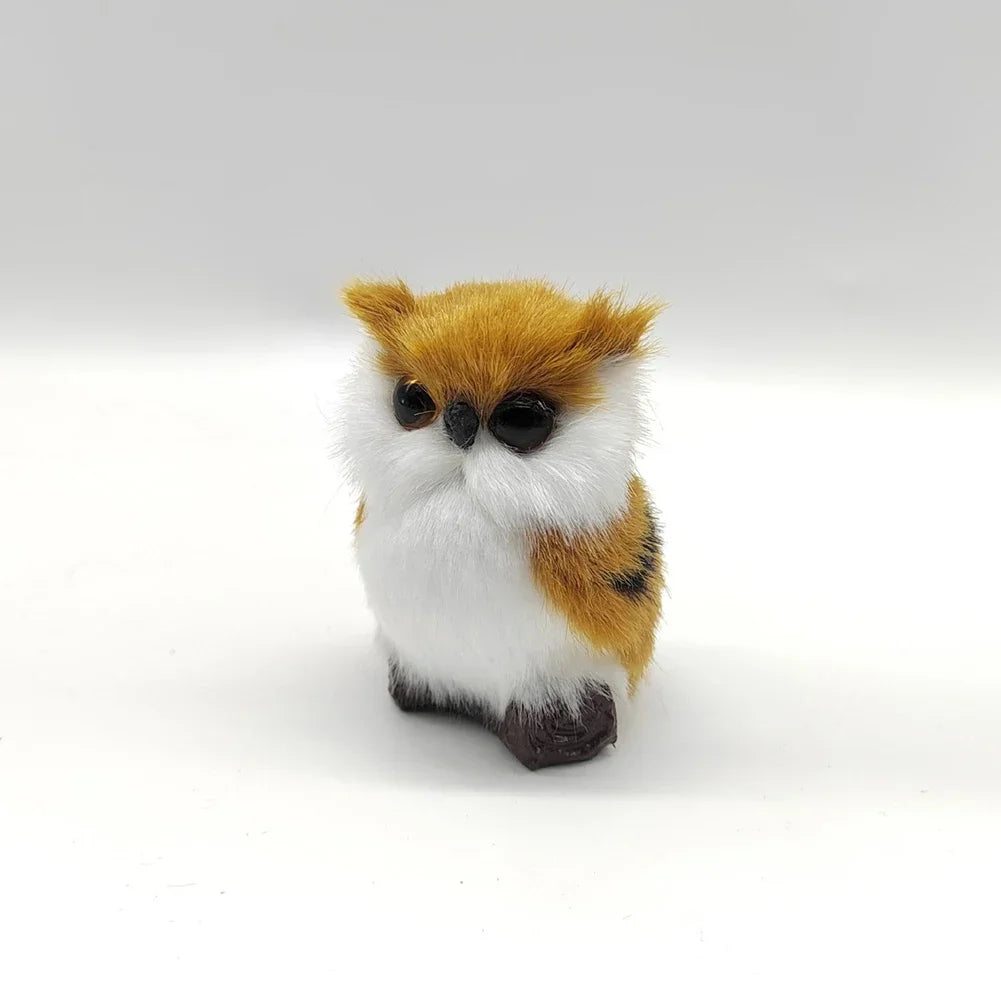 Simulation Owl Plush Ornament