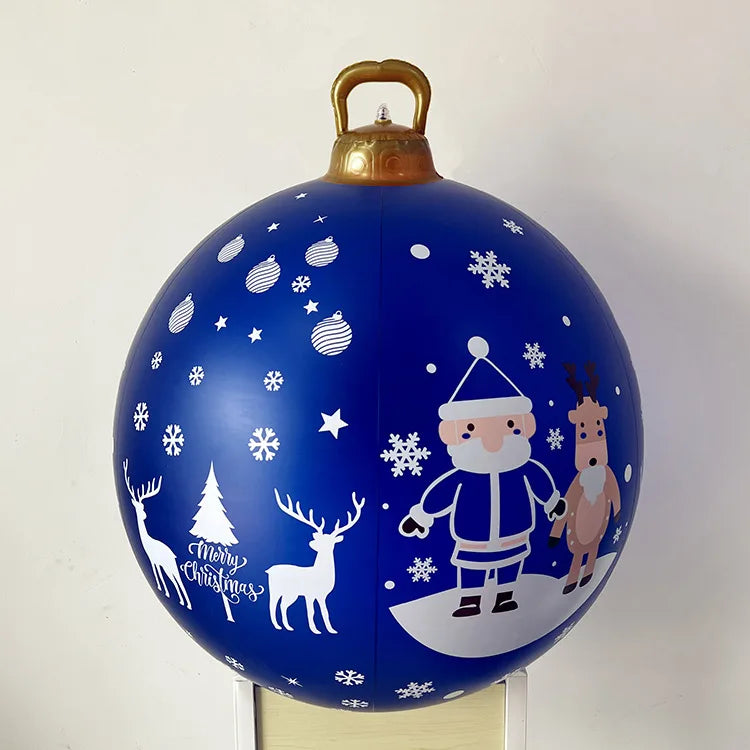 Outdoor Inflatable Christmas Ball Ornament (60cm)