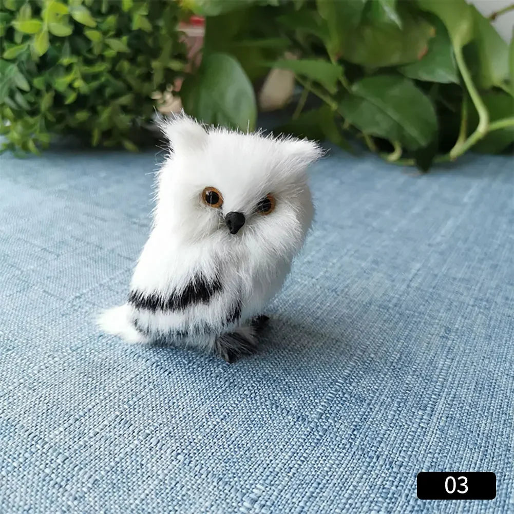 Simulation Owl Plush Ornament