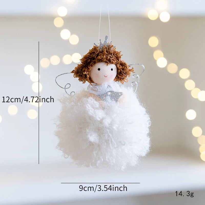 Christmas Mouse Ballet Angel Pendant