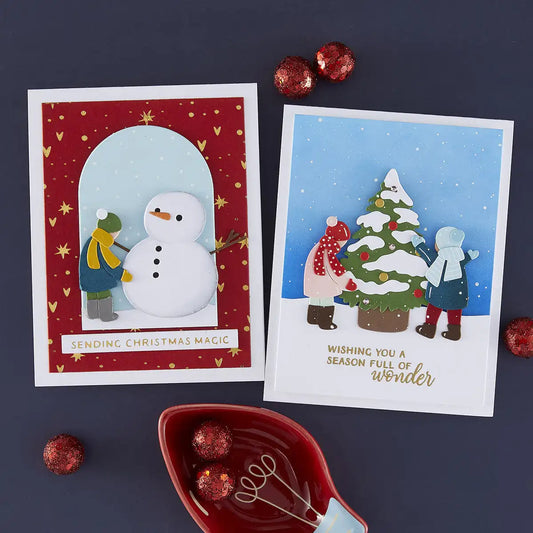 Christmas 2025 Window Wonderland Cutting Dies & Stamps Set