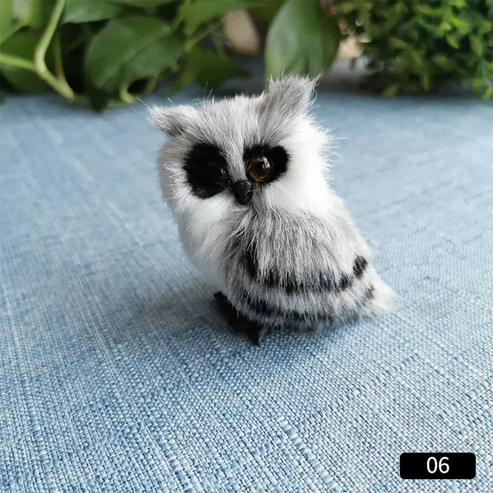 Simulation Owl Plush Ornament