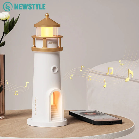 Moon Projection Lighthouse Night Light