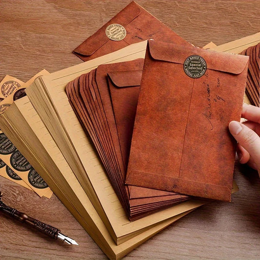 Vintage Kraft Paper Envelopes (10PCS)