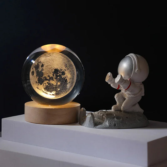 NoeluxeTM Moon Crystal Ball LED Night Light