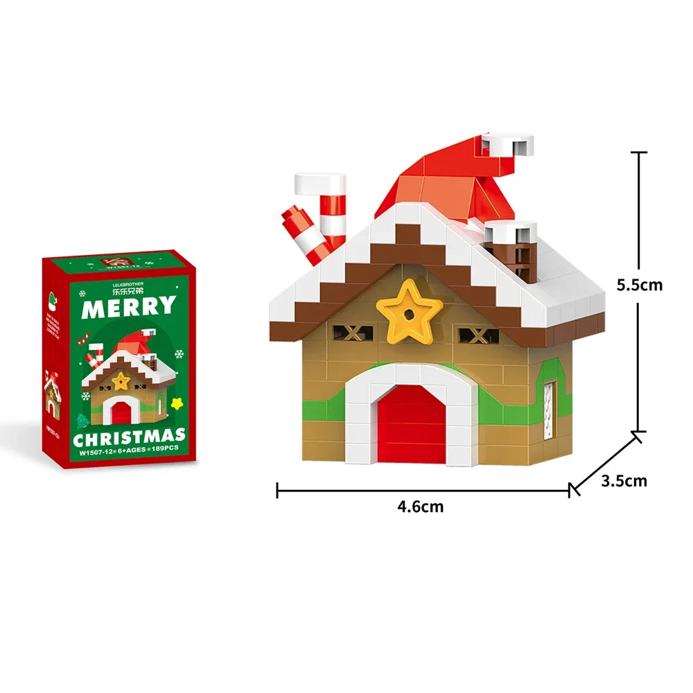 Christmas Micro Mini Building Blocks Toys