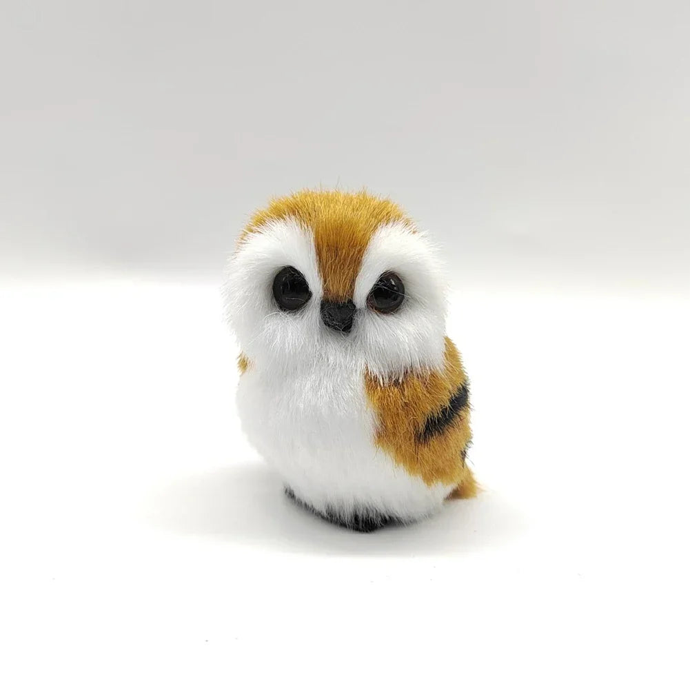 Simulation Owl Plush Ornament