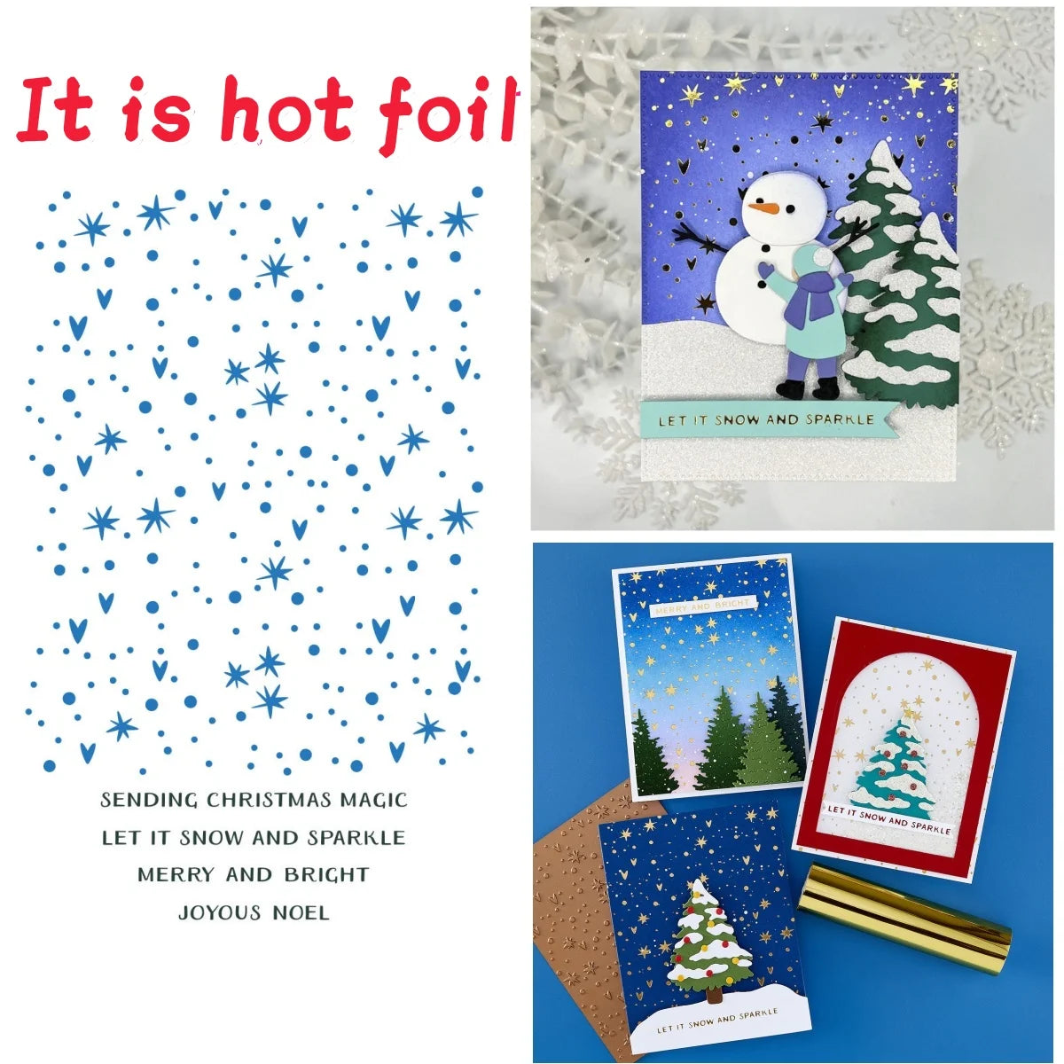 Christmas 2025 Window Wonderland Cutting Dies & Stamps Set