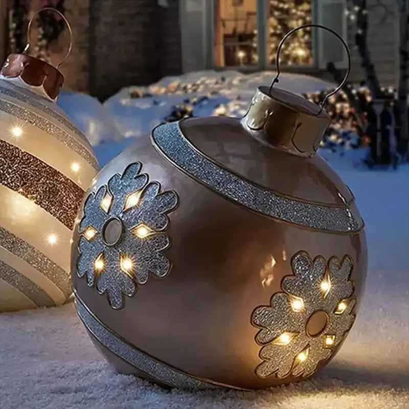 Outdoor Inflatable Christmas Ball Ornament (60cm)
