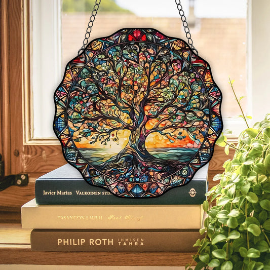 Tree of Life Acrylic Hanging Decor