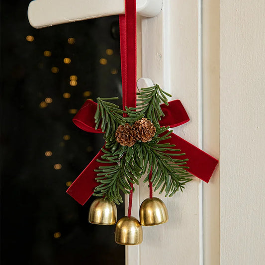 Christmas Jingle Bells Door Hanger Ornament