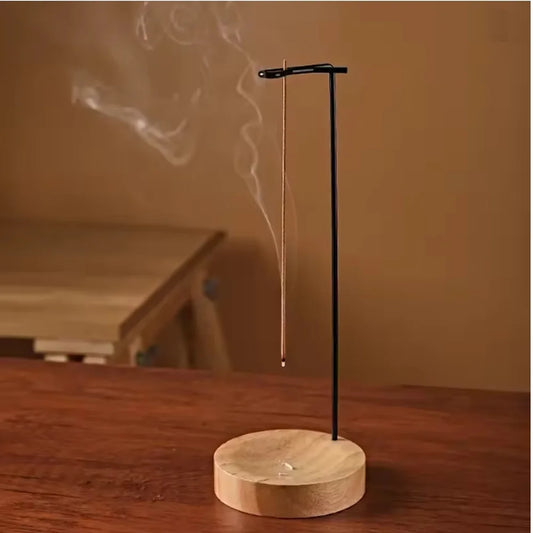 Creative Upside Down Wooden Incense Burner