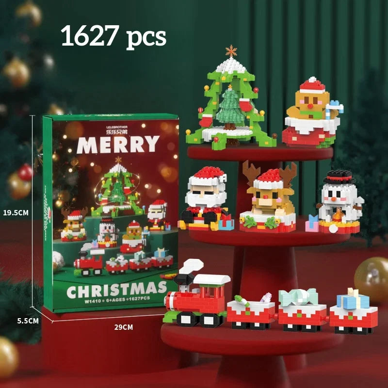 Christmas Micro Mini Building Blocks Toys