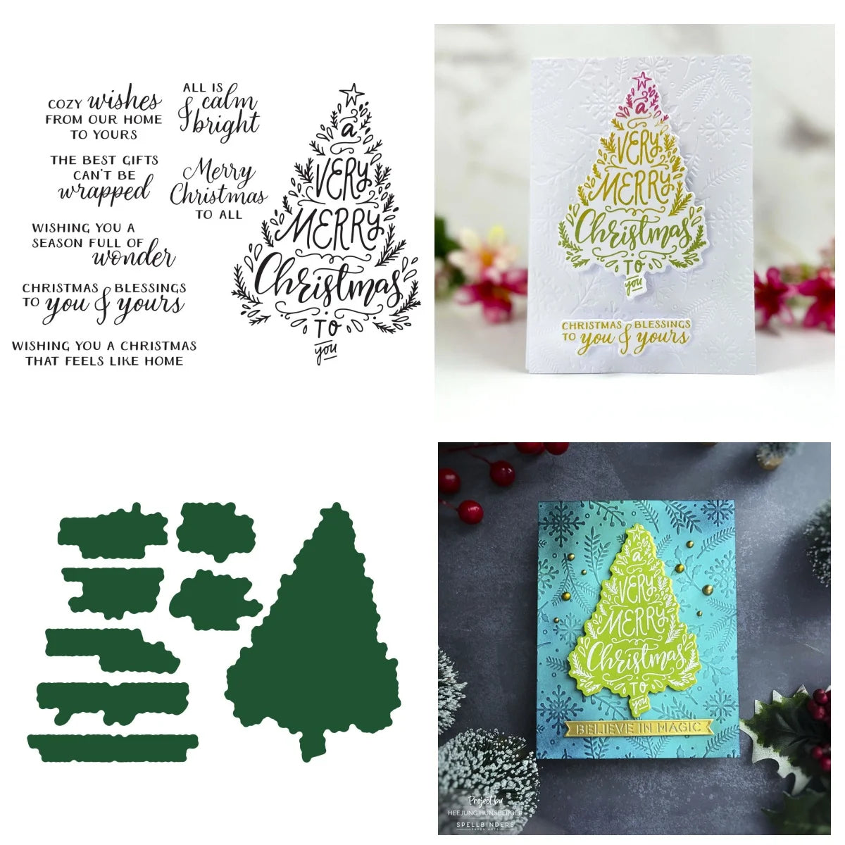 Christmas 2025 Window Wonderland Cutting Dies & Stamps Set