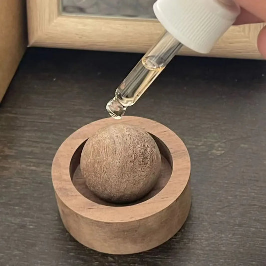 Solid Wood Aromatherapy Sphere