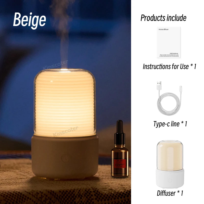 Mini USB Aroma Diffuser & Night Light