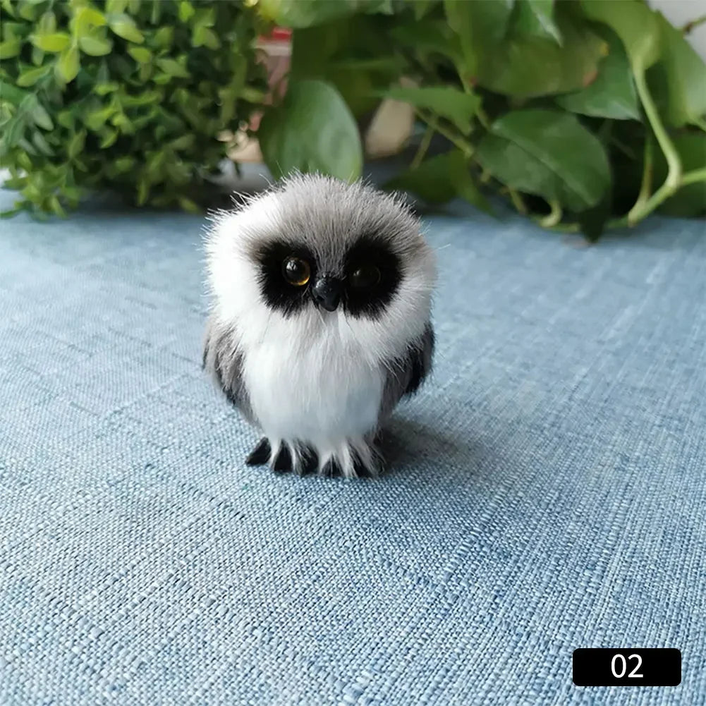 Simulation Owl Plush Ornament