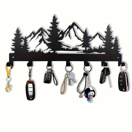 Charming Metal Forest Key Hook