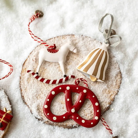 Nordic Christmas Iron Hanging Ornament