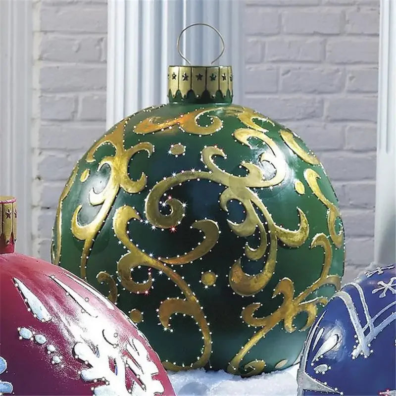 Outdoor Inflatable Christmas Ball Ornament (60cm)
