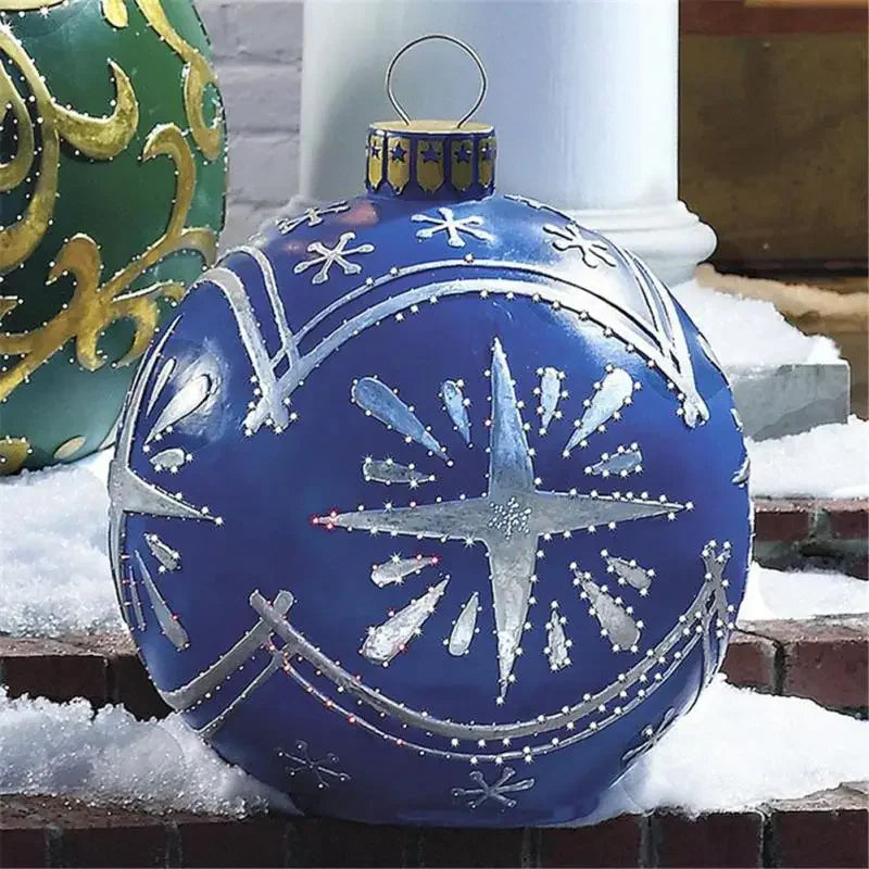 Outdoor Inflatable Christmas Ball Ornament (60cm)