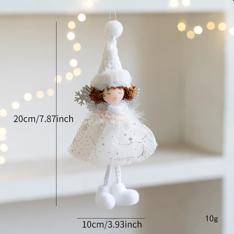 Christmas Mouse Ballet Angel Pendant
