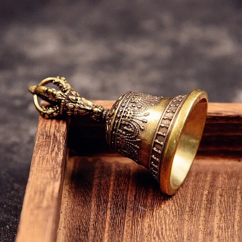 Christmas Bronze Bell Ornament